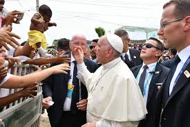 Pope Francis left with a black eye and ...