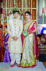 18 Ideas Wedding Bands His And Hers Couple Awesome Couple Wedding Dress Indian Groom Dress Wedding Dress Men
