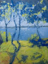 On The Easel Impressions Of Noosa August 2020 In 2020 Painting Landscape Paintings Painting Techniques