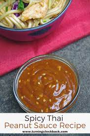 Spicy Thai Peanut Sauce Recipe Recipe Peanut Sauce Recipe Thai Peanut Sauce Homemade Peanut Sauce