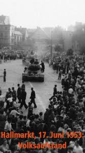 The memorial for the uprising of june 17, 1953. Fotos Auf Led Wand Am Hallmarkt Erinnern An 17 Juni 1953 Hallespektrum De Onlinemagazin Aus Halle Saale