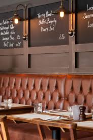 inspiration ward robinson the broad chare newcastle upon tyne spiced honey dulux colour banquette seating restaurant restaurant seating pub furniture