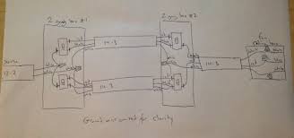 Charleston home inspector explains how to wire a three way switch for a ceiling fan. Ceiling Fan And Light On Separate Three Way Switches Code Compliant Home Improvement Stack Exchange