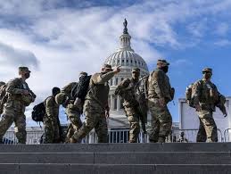 Roughly 25,000 national guard troops were called to washington, dc, from all 50 states to protect the city during president biden's inauguration due to heightened security concerns following the deadly us capitol siege on jan. G0jog1wg39fgvm