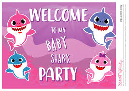 Download These Fun Free Baby Shark Party Printables Now Catch My Party