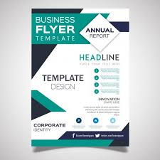Download Vector Business Flyer Designs For Free Brosur Lipat Tiga Brosur Desain Banner