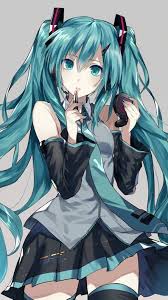 Hatsune Miku Wallpapers Free By Zedge Gadis Anime Kawaii Seni Anime Anime Gadis Cantik