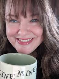 Celebrating coffee with my lovely hairdresser, Melissa!