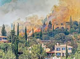 Israel was sending firefighting aircraft to cyprus on sunday as the country battled a huge forest fire raging north of the cities of limassol and larnaca, a blaze one official called the worst on record. Homes Evacuated In Tala Blaze Now Under Control Update 4 Cyprus Mail