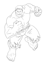 Réaliser un dessin de Hulk | Dessin hulk, Coloriage hulk, Coloriage super  héros