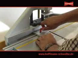 Seit 20 jahren das innovative verbindungssystem beim bau von mobeln und fenstern, turen und fassaden fur tischler und industrie. Hoffmann Mu 2 Youtube