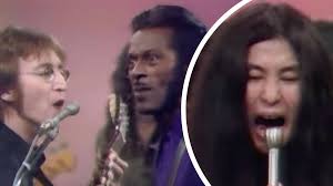 TIL During a 1972 John Lennon/Chuck Berry jam session that the sound  engineers muted yokos mic. : r/todayilearned