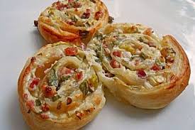 Flammkuchenrolle Von Witkia Chefkoch Rezept Fingerfood Rezepte Fingerfood Rezepte