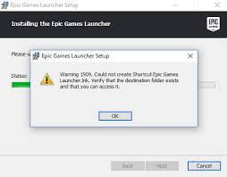 Launch epic games launcher from start menu. Installer Warning 1909 Ue4 Answerhub