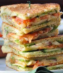 Veg Grilled Cheese Sandwich - Honey, Whats Cooking