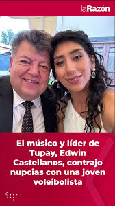 El músico y líder de Tupay, Edwin Castellanos, contrajo nupcias con una  joven voleibolista #Tupay #musica #folclore #matrimonio #deporte  #musicaydeporte #nupcias #LaRazón #LaRazónPlus