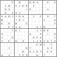 Hexadoku is a variant of classical sudoku, also called giant sudoku, of size 16 by 16, with inner squares of 4x4. Sudoku 16 X 16 Para Imprimir Printable 16x16 Sudoku Sudoku Puzzles Sudoku Sudoku Printable If You Like Our 16x16 Sudoku Puzzles Remember To Add Us To Your Online Bookmarks Mention