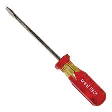 Order a cheap phillips head screwdriver on amazon. Great Neck 1 8 X 3 Flat Head Screwdriver Qc Supply