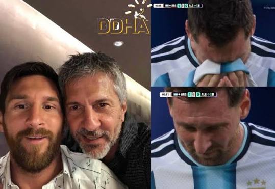 🚨 ATENCIÓN - El periodista Eduardo Feinmann informó el motivo por el Messi  habría derramado lágrimas en el partido del Mundial. Desde el año pasado  que Jorge Messi tiene un problema bastante