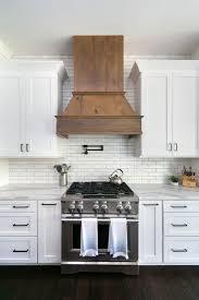 White And Wood Modern Farmhouse Kitchen Ideas Pickled Barrel Modern Farmhouse Kitchens Kitchen Design New Kitchen Cabinets