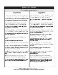 Feedback Comments For Student Writing Writing Feedback Student Writing Teacher Comments