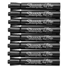 Sharpie Flip Chart Markers Black Bullet Tip 8 Ct Best