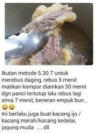 Artikel panduan bagaimana cara belajar diy merebus daging ayam untuk anjing panduan panduan instruksi tips tutorial wiki wikihow. Tip Rebus Daging Cukup 15 Menit Ide Makanan Makanan Dan Minuman Resep Masakan