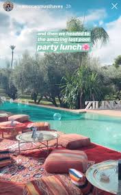 A Bohemian Pool Pool Pool Party Outdoor Decor