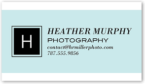 Create unique business cards in modern and classic styles. Initial Block Custom Business Cards Shutterfly