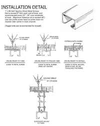 It is also used to trim the leading and outside edges of the. Cubicle Track Installation Detail Covoc Corporation