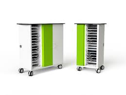 Wide range of cabinets for storage and charging laptop and tablet equipped with locking compartments for sport clubs, educational organizations, secured and business facilities. Ipad Trolley Ipad Cart Ipad Charging Trolley Zioxi