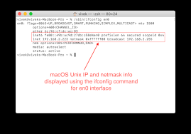 For example, ip address 192.168.5.50 with subnet mask 255.255.255. Bash Shell Command To Find Or Get Ip Address Nixcraft