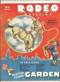 1939 Madison Square Garden Rodeo Program Front Madison Square Garden Luxury Garden Furniture Luxury Garden