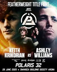 Keith Krikorian And Ashley Williams Set For Title-Fight At Polaris 32