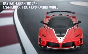 Maybe you would like to learn more about one of these? Amazon Com Ferrari Toy Car Rastar 1 24 Ferrari Fxx K Evo Remote Control Car For Kid Boys Adults Red Toys Games