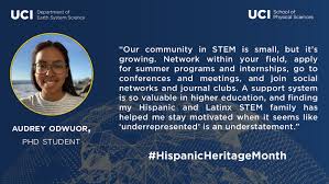 Communities mark the achievements of hispanic and latino americans with festivals and educational activities. Hispanic Heritage Month At Physical Sciences Uci