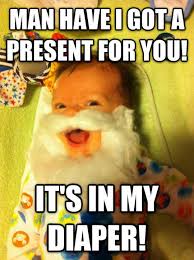 Santa Baby Funny Merry Christmas Memes Funny Babies Funny Pictures