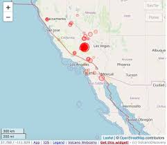 Earthquakes In Or Around California Today Latest Quakes Past 30 Days Complete List And Interactive Map Volcanodiscovery