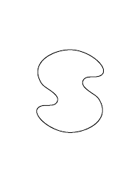 Bubble is a visual programing. Printable Lowercase Bubble Letter S Template