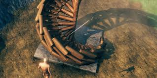 Place stairs so that the staircase goes up by one on each side. Valheim Player Manages To Create An Incredible Spiral Staircase