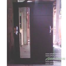 Dengan memastikan gambar pintu kediaman. Lemari Jati Minimalis 2 Pintu Geser Domino Allia Furniture