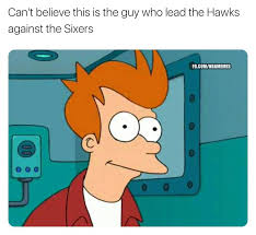 Tions of an image and text,. Nba Memes Kevin Huerter Leads The Hawks In Game 7 With Facebook