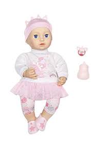 zapf creation 702079baby annabell sweet dreams mia 43cm rosa color blanco ofertas baby annabell puppen set zapf creation