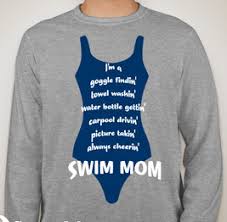  Pin By Meredith Chappell On For Me Swim Mom Shirt Swim Mom Swim Team Mom