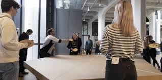 MedieninformatikerInnen der Hochschule Harz zu Besuch im Zentrum für Kunst  und Medien in Karlsruhe