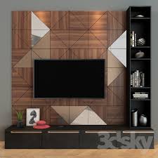 3d Models Other Cabinet Furniture 020 In 2020 Living Room Tv Unit Designs Tv Cabinet Design Modern Tv Wall Design