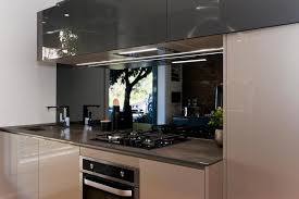 Great high glossy black finish mdf lacquer kitchen cabinet. High Gloss Compact Kitchen Design Willoughby Premier Kitchens