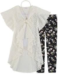 Knitworks Knit Works 3 Pc Legging Set Girls Legging Apparel Fashion