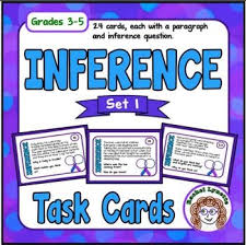 Making inferences in fiction texts is like putting the pieces of a puzzle together. Making Inferences Task Cards And Google Slides Distance Learning Reading Skills Inference Task Cards Making Inferences Task Cards Task Cards