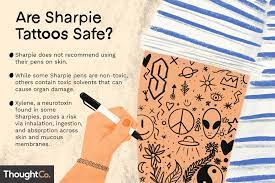 Are Sharpie Tattoos Safe Here S What You Should Know